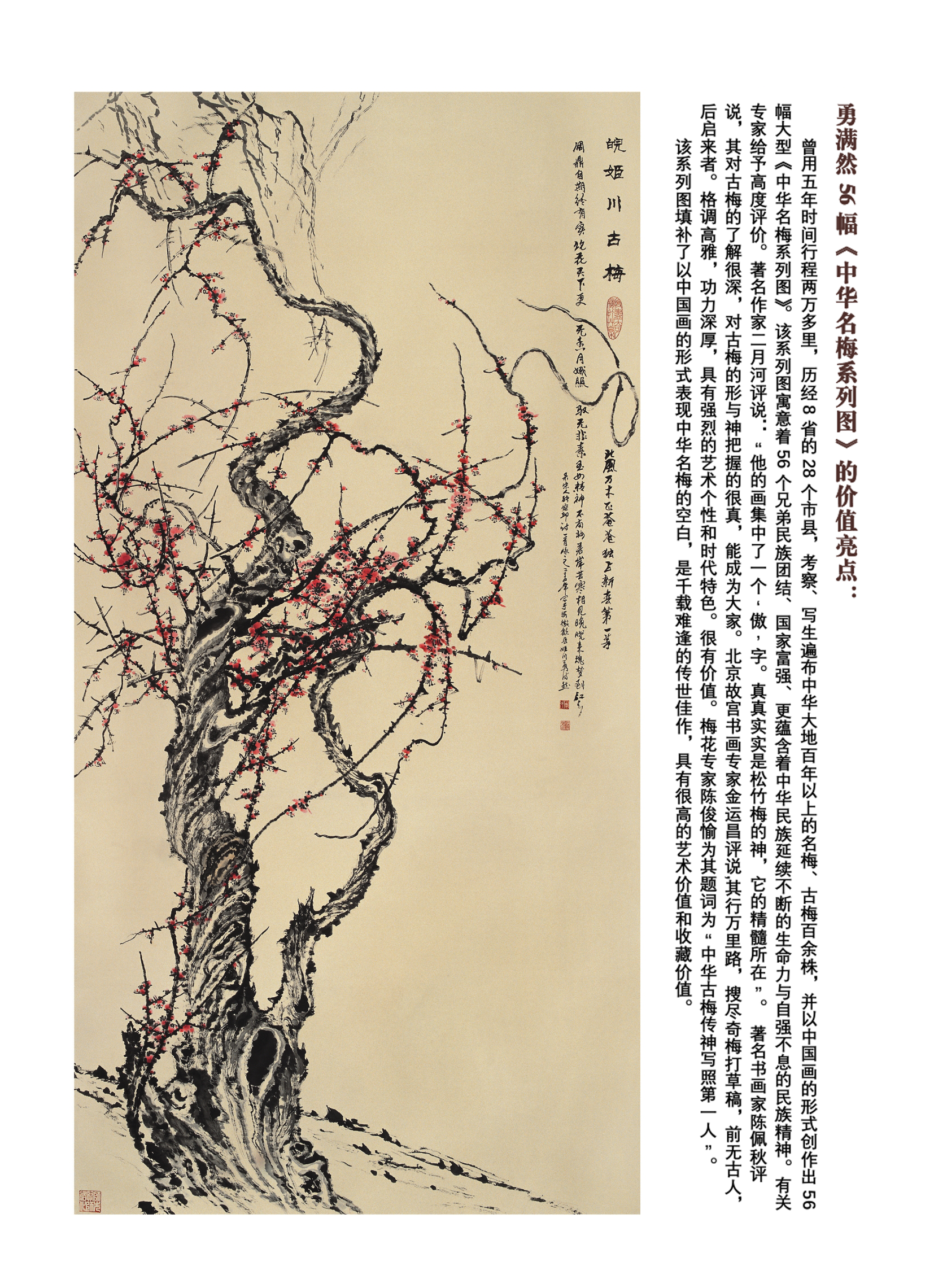 梅主题作品价值